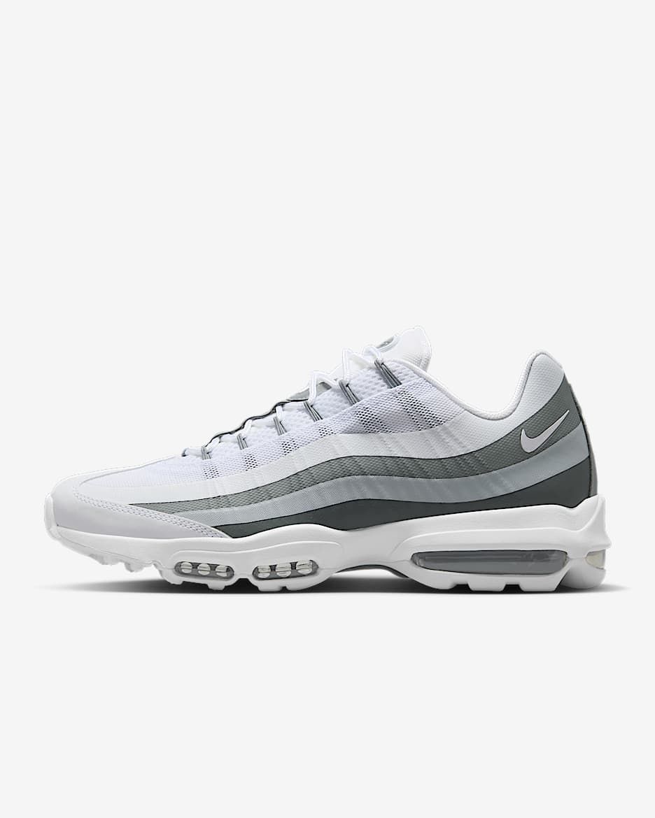 Nike Air Max 95 Ultra Shoes - Wolf Grey/Cool Grey/Anthracite/White