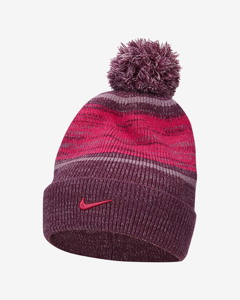 Bonnet à revers Nike Peak - Bordeaux/Violet Dust/Fireberry