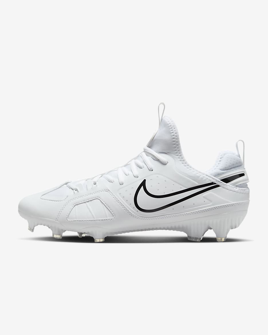 Tacos de lacrosse Nike Huarache 9 Varsity LAX - Blanco/Blanco/Negro