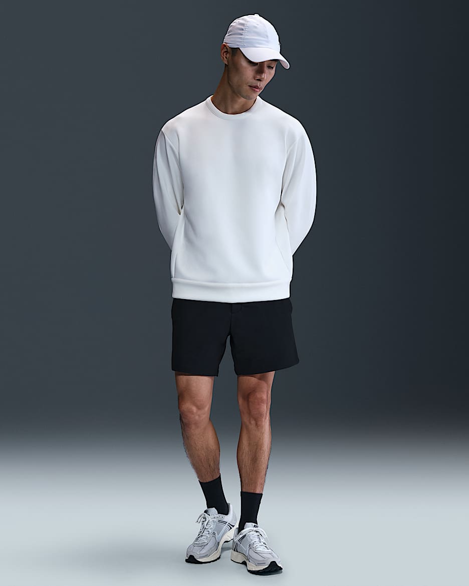 Shorts Dri-FIT de 15 cm para hombre Nike 24.7 PerfectStretch - Negro/Negro/Gris humo oscuro