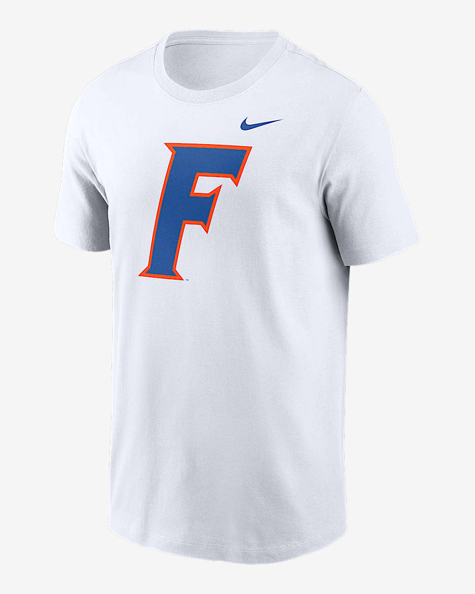 Playera universitaria Nike para hombre Florida Gators Baseball Logo - Blanco