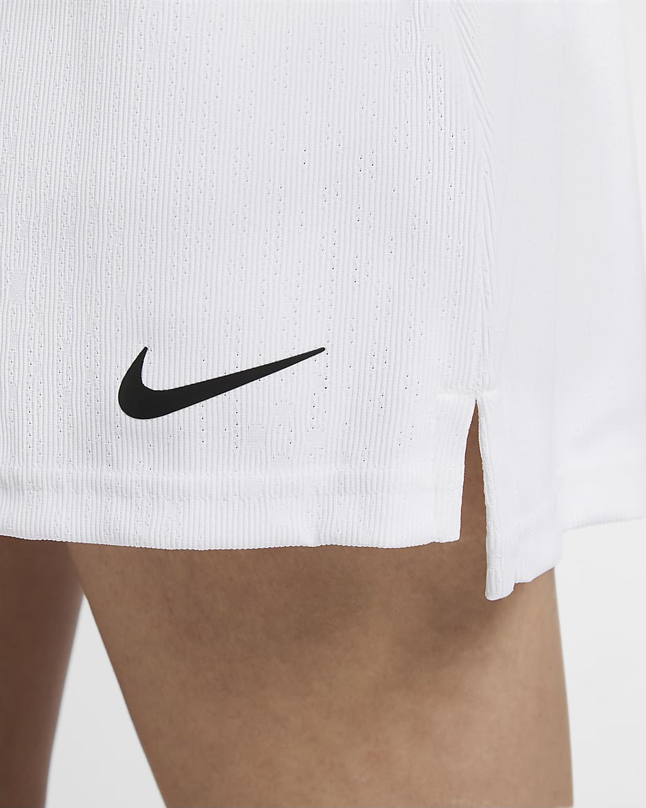 Nike Tour Women's Dri-FIT ADV Golf Skirt - White/Black