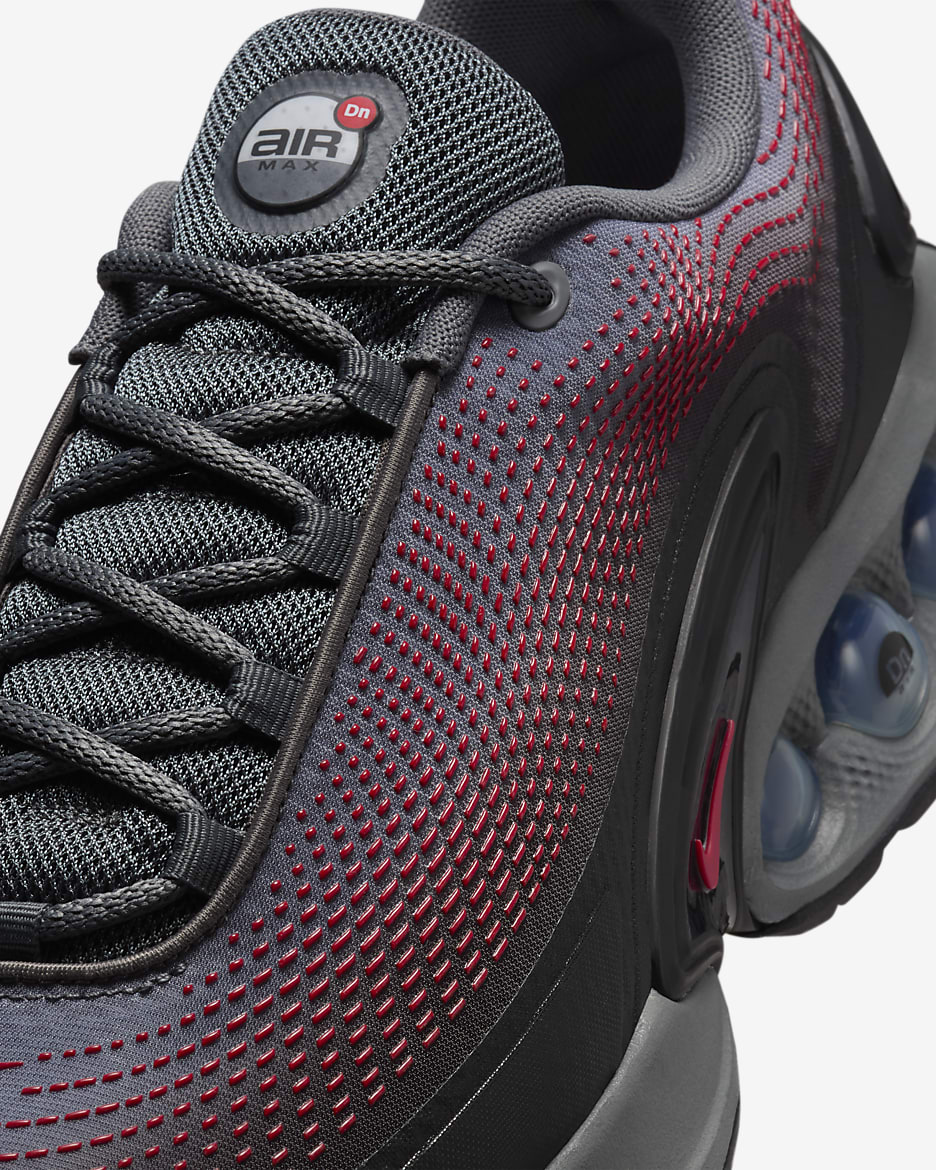 Scarpa Nike Air Max DN - Nero/Iron Grey/University Red