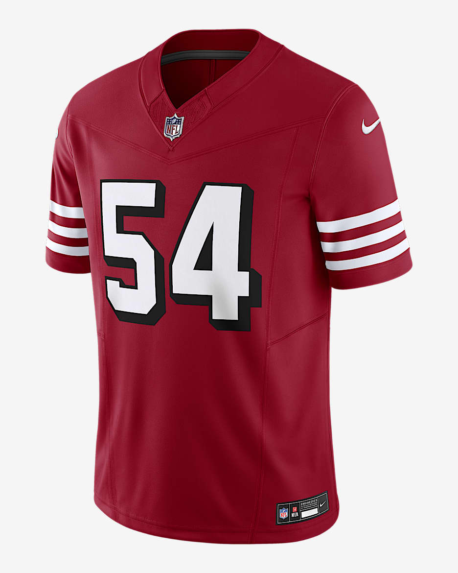 Fred Warner San Francisco 49ers Men's Nike Dri-FIT NFL Limited Football Jersey - Scarlet
