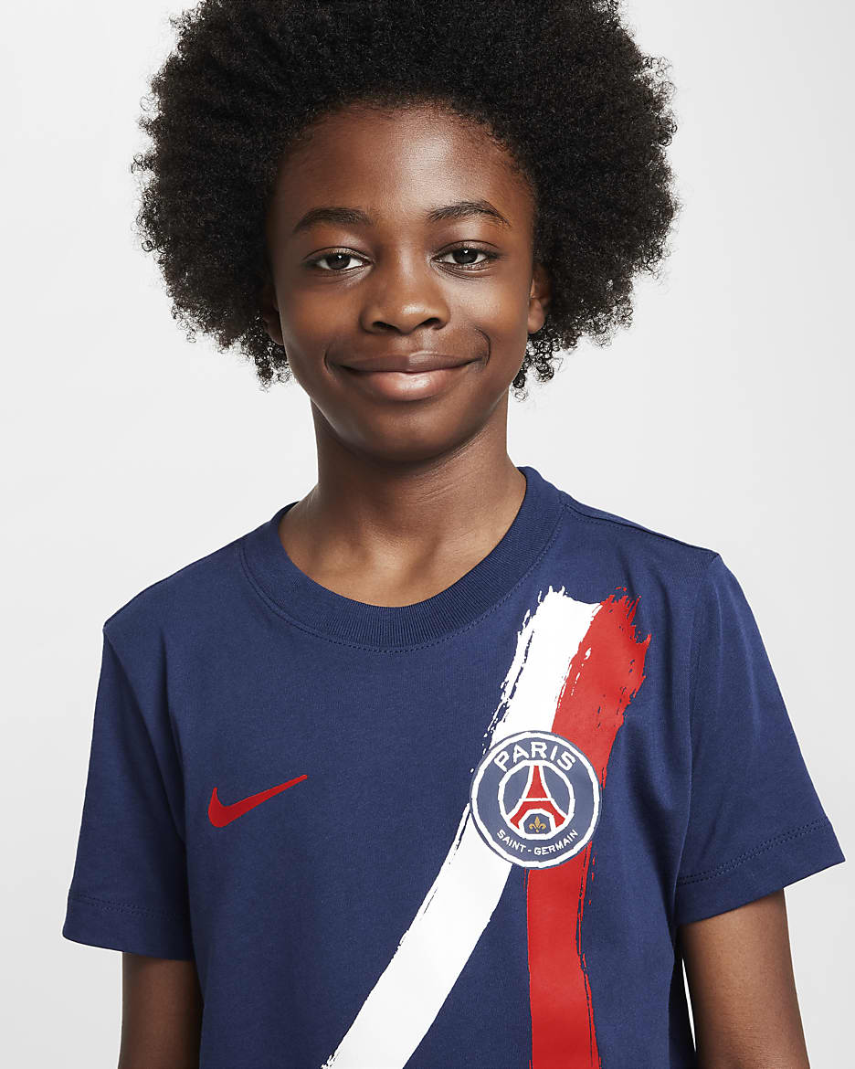 Paris Saint-Germain Uit Nike voetbalshirt - Midnight Navy