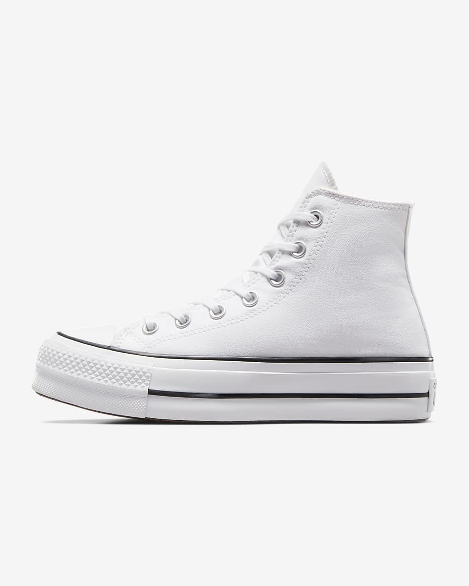 Calzado para mujer Chuck Taylor All Star Lift Platform Canvas - Blanco