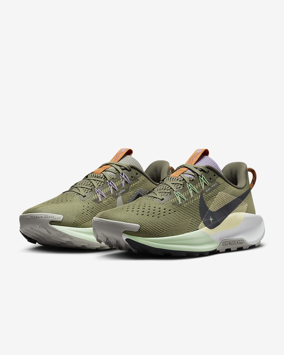 Nike Pegasus Trail 5 Men's Trail-Running Shoes - Medium Olive/Neutral Olive/Vapour Green/Anthracite