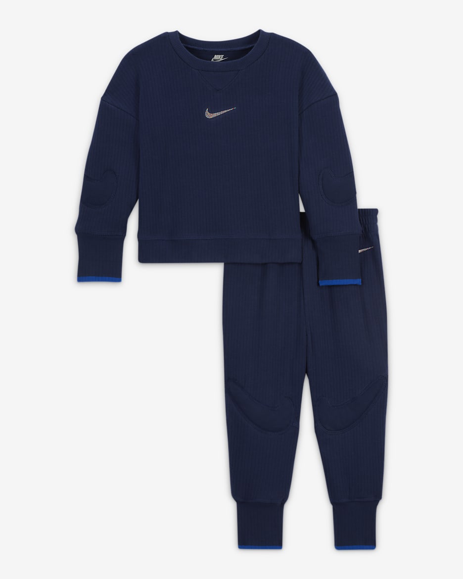 Nike "Ready, Set" Baby 2-Piece Set - Midnight Navy