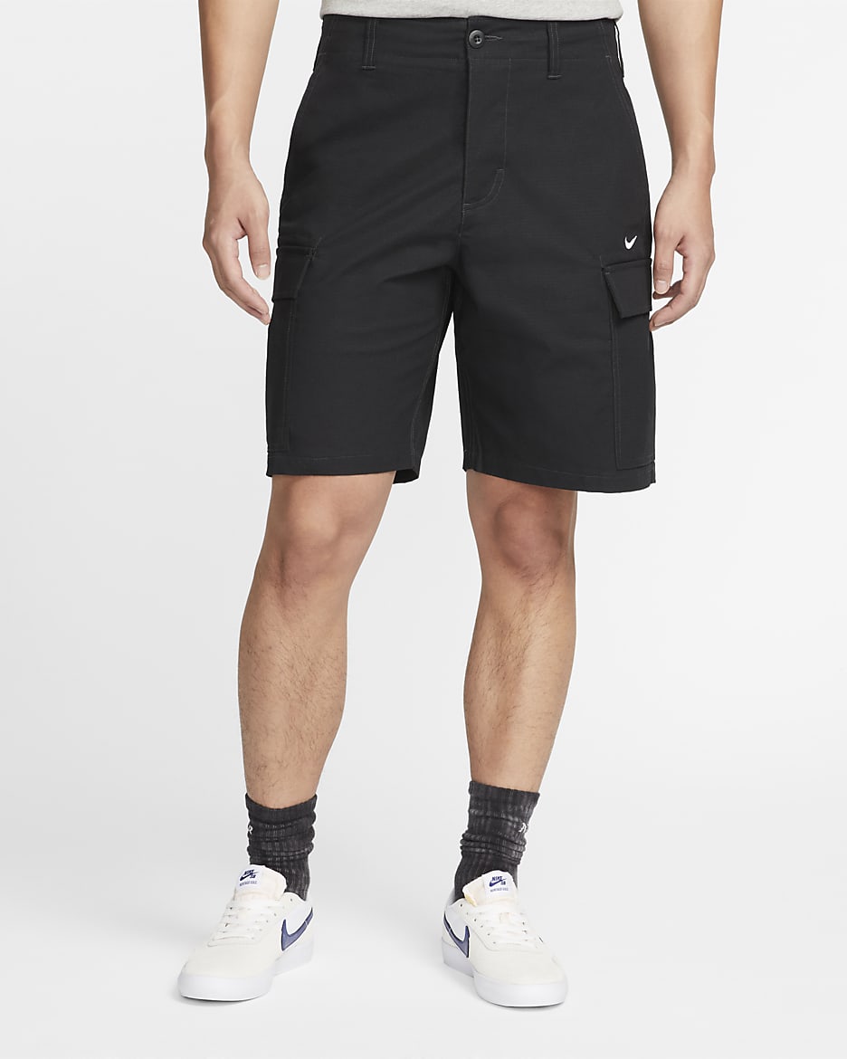 Nike SB Skate Cargo Shorts - Black/White