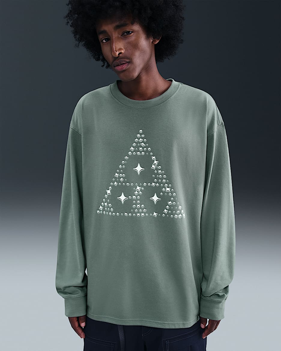 Playera para hombre Nike ACG - Verde arcilla