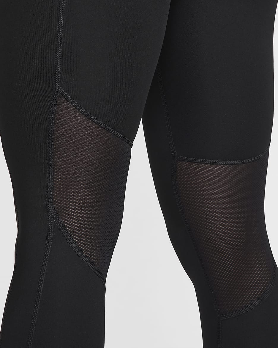 Nike Epic Fast Lauf-Leggings mit Tasche und mittelhohem Bund für Damen - Schwarz