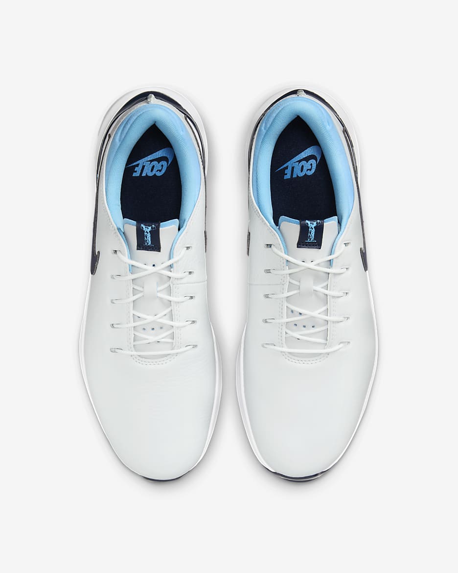 Nike Air Zoom Victory Tour 3 Men's Golf Shoes - Pure Platinum/White/Aquarius Blue/Obsidian