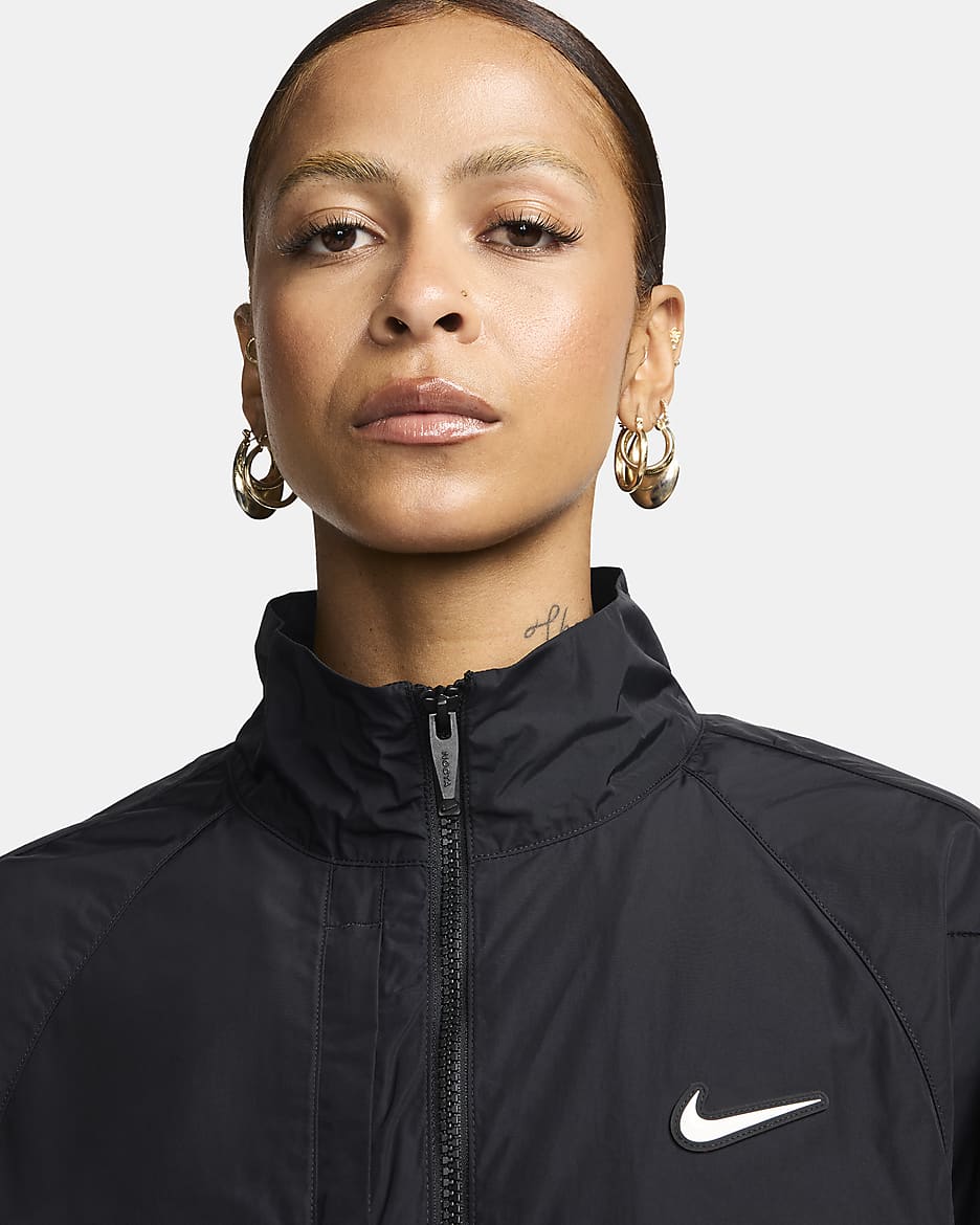 NOCTA Northstar Nylon Tracksuit Jacket - Black/Black/White