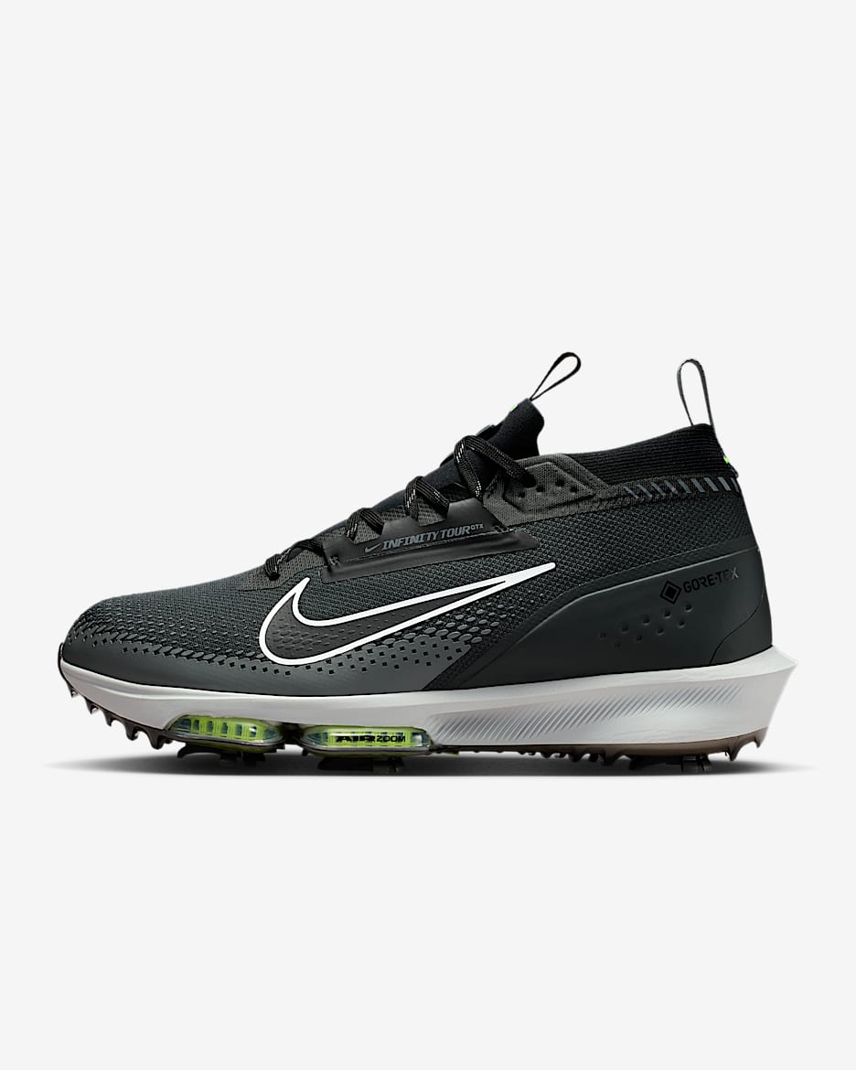 나이키 인피니티 투어 2 GORE-TEX 남성 생활 방수 골프화(엑스트라 와이드) - 다크 스모크 그레이/라이트 스모크 그레이/블랙