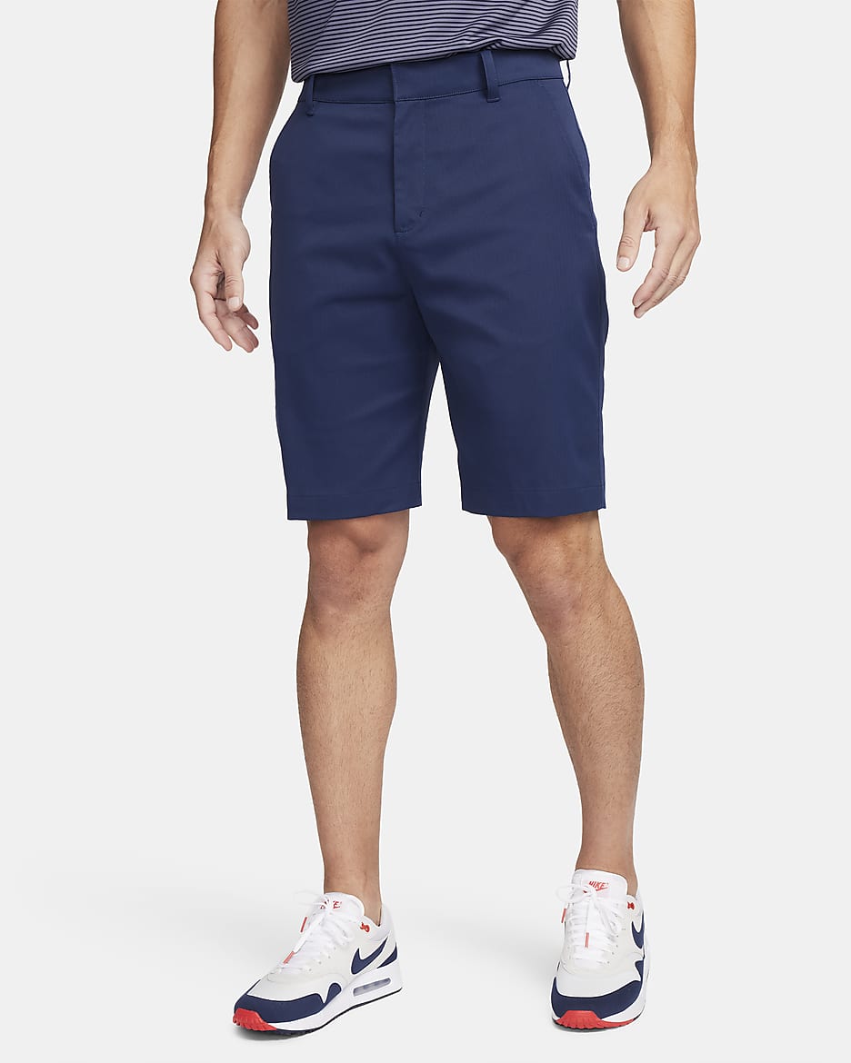 Shorts chinos de golf de 25 cm para hombre Nike Tour - Azul marino medianoche/Negro