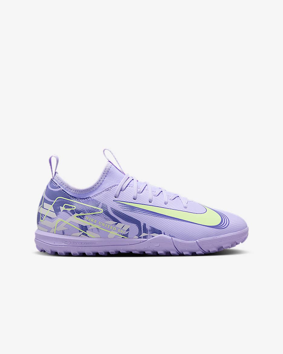 Nike United Jr. Mercurial Vapor 16 Academy Big Kids' TF Low-Top Soccer Shoes