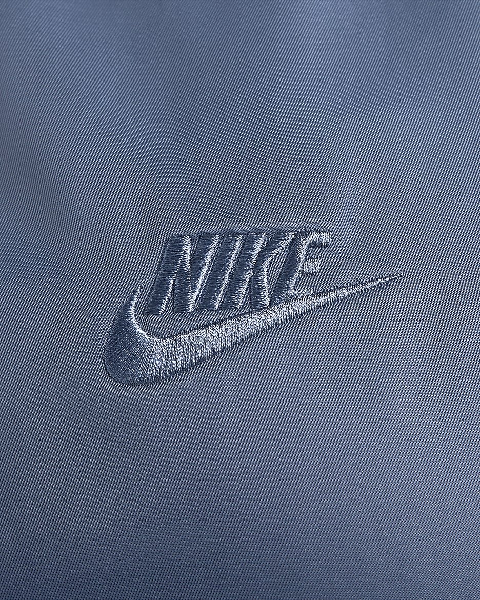 Chamarra Nike Breaking de satén para hombre USA Dogout - Azul difuso/Azul marino místico