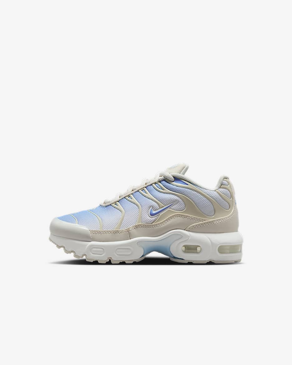 Tenis para niños de preescolar Nike Air Max Plus - Azul psíquico/Blanco/Fantasma/Azul psíquico