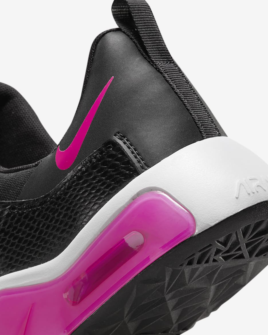 Nike Air Max Bella TR 5 Women's Workout Shoes - Black/White/Rush Pink