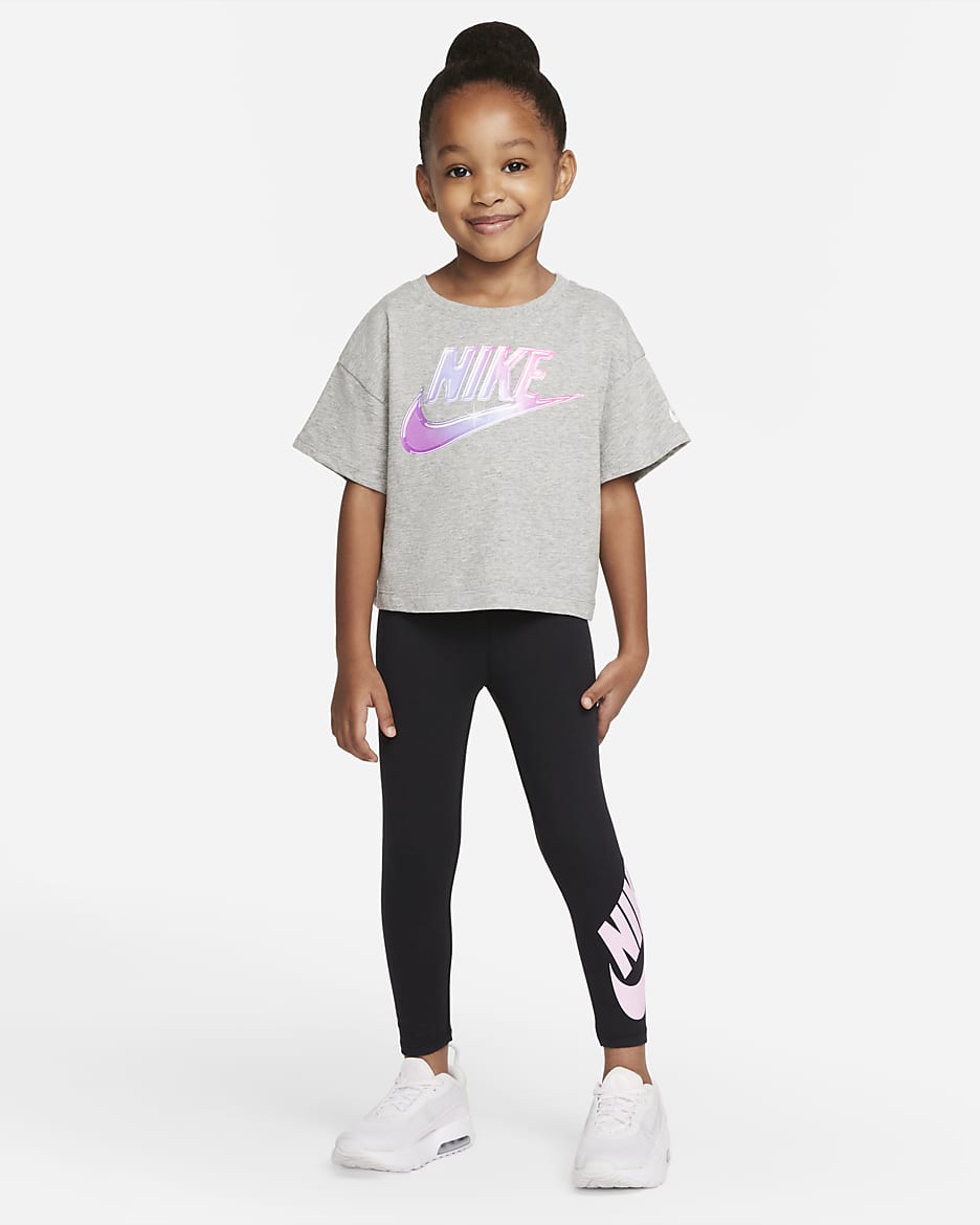 Nike Little Kids' T-Shirt - Dark Grey Heather