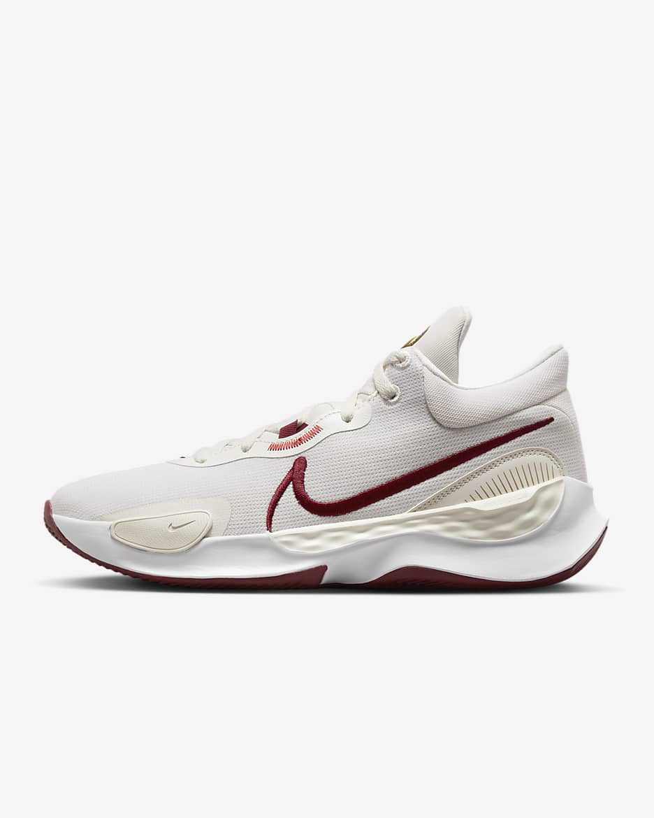 Nike Elevate 3 basketsko - Hvit/Phantom/University Red/Team Red