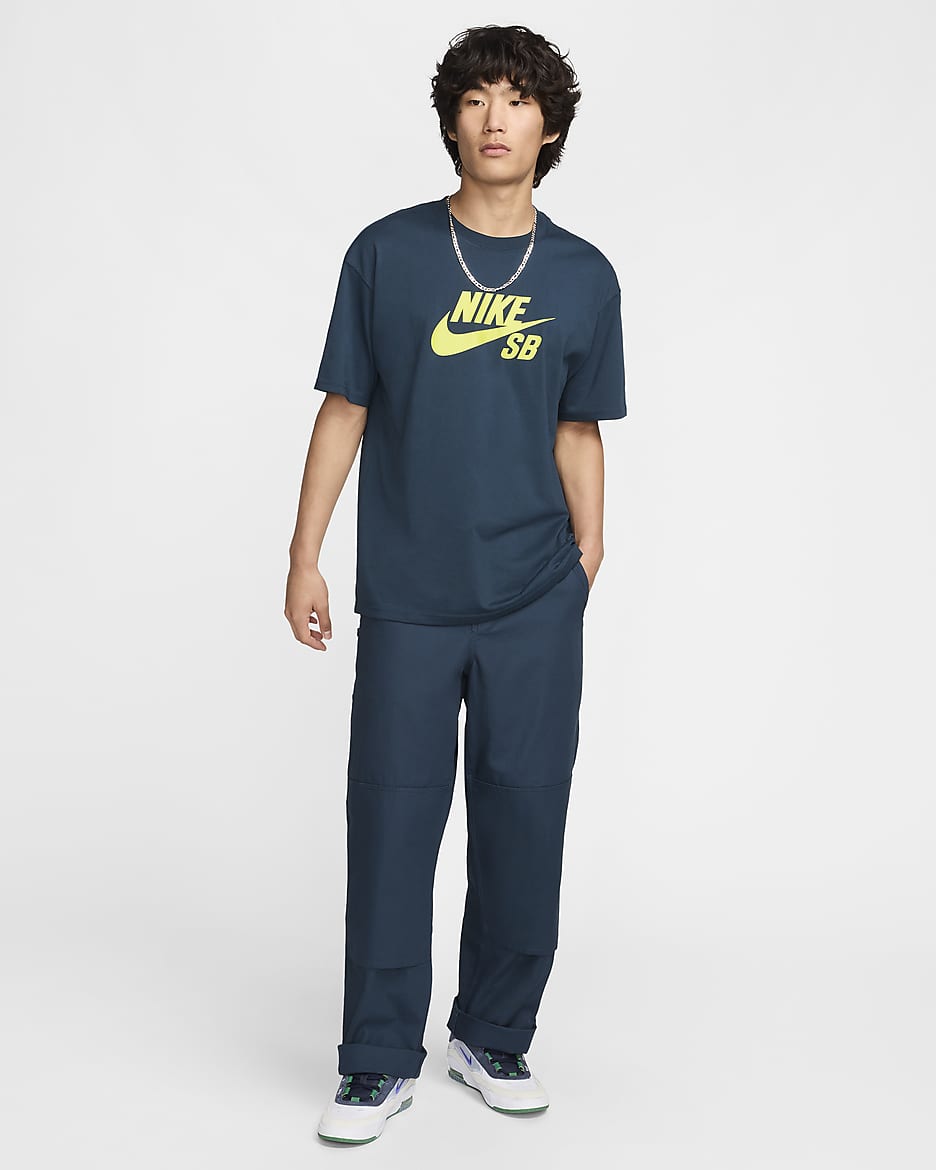 Nike SB 標誌滑板 T 恤 - Armory Navy