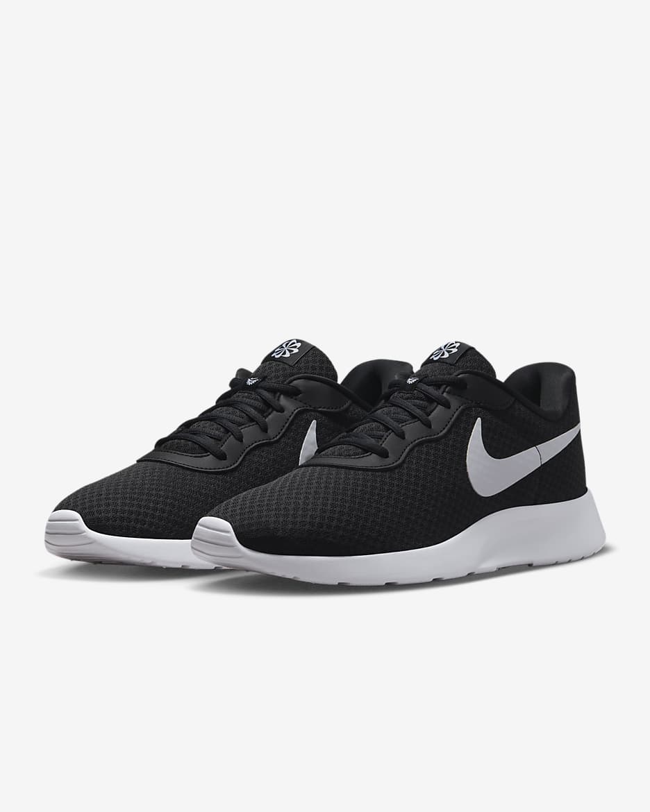 Nike Tanjun EasyOn Men's Shoes - Black/Volt/Black/White