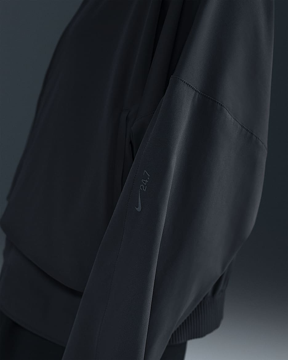Nike 24.7 PerfectStretch Women's Dri-FIT Oversized Full-Zip Jacket