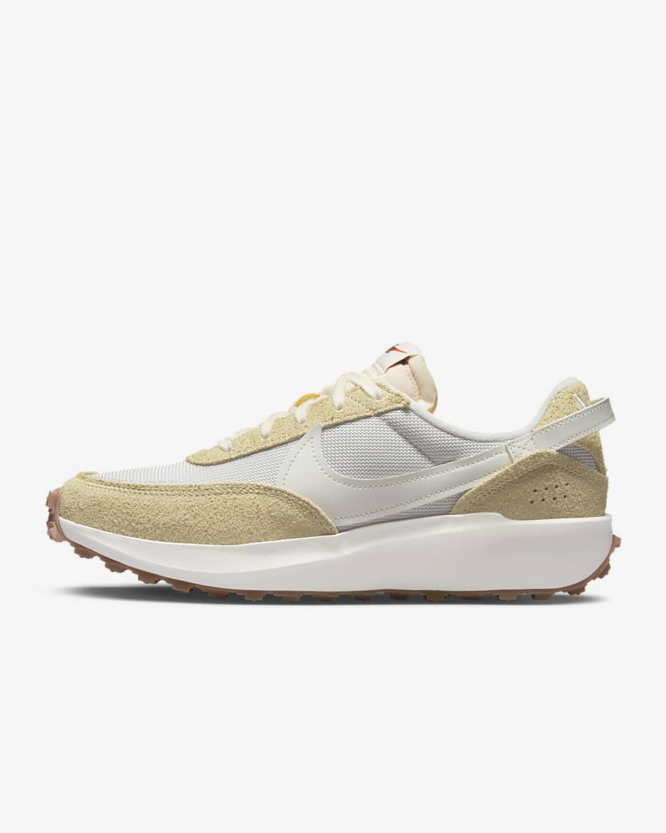 Nike Waffle Debut Vintage 女鞋 - Light Bone/Team Gold/Gum Medium Brown/Sail