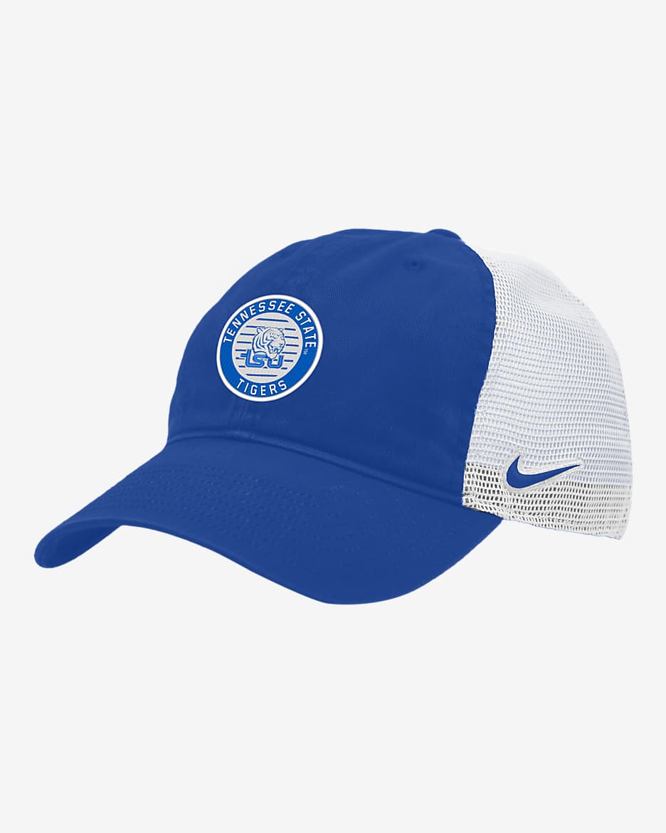 Tennessee State Heritage86 Nike College Trucker Hat - Game Royal
