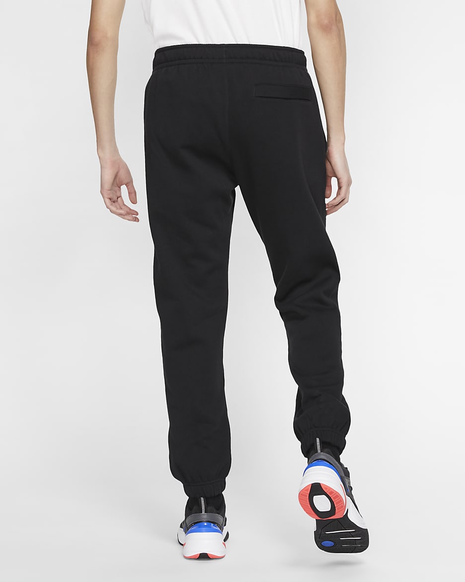 Pantaloni Nike Sportswear Club Fleece - Uomo - Nero/Nero/Bianco