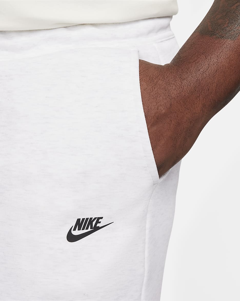 Short Nike Sportswear Tech Fleece pour homme - Birch Heather/Noir