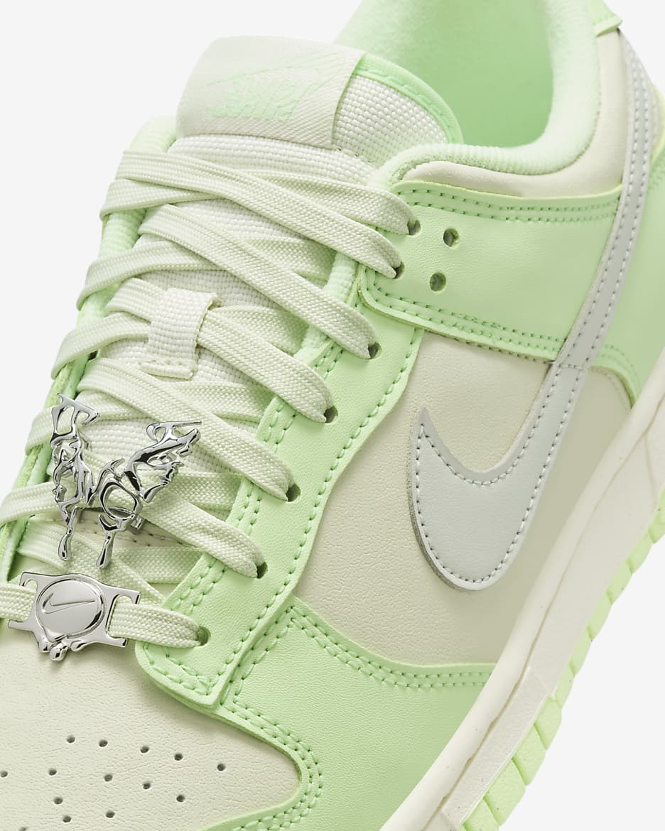 Tenis para mujer Nike Dunk Low Next Nature SE - Mar de cristal/Verde vapor/Vela/Plata claro