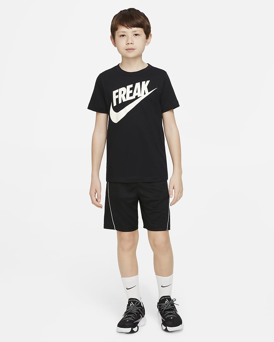 Nike Dri-FIT Older Kids' (Boys') Training T-Shirt - Black