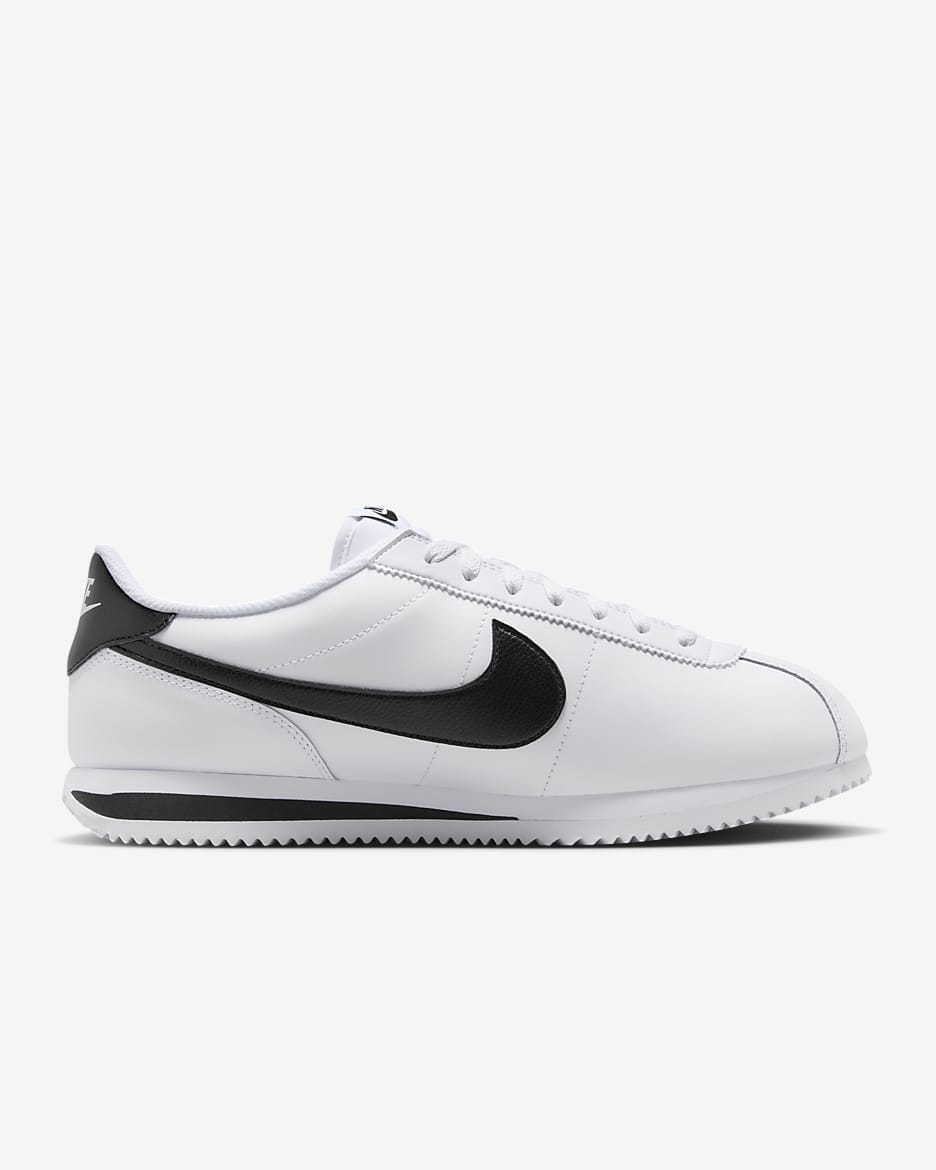 Scarpa Nike Cortez Leather – Uomo - Bianco/Nero