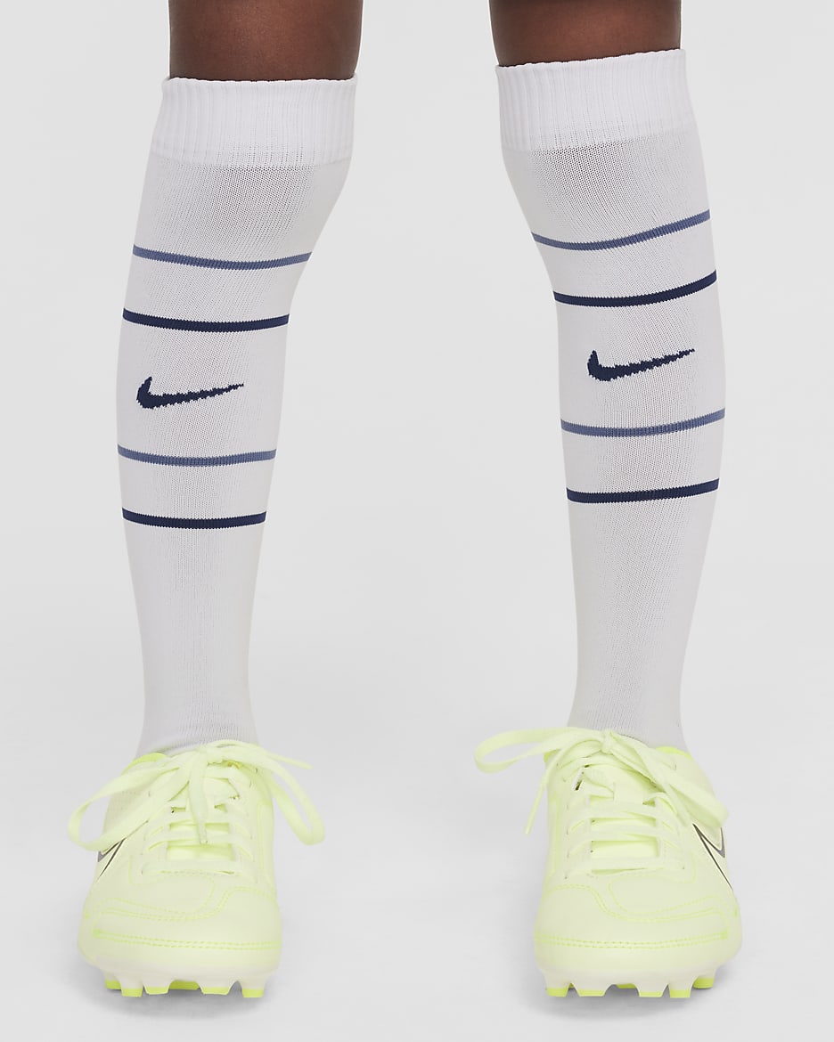 Inter Milan 2024/25 Stadium Uit Nike driedelig replica-voetbaltenue voor kleuters - Summit White/Iris Whisper/Summit White/Midnight Navy