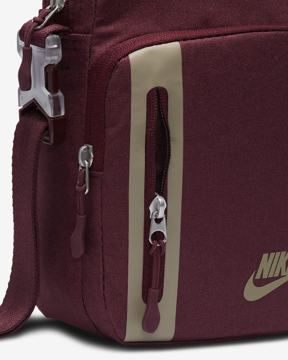 Nike Elemental Premium Crossbody Bag (4L) - Night Maroon/Night Maroon/Khaki