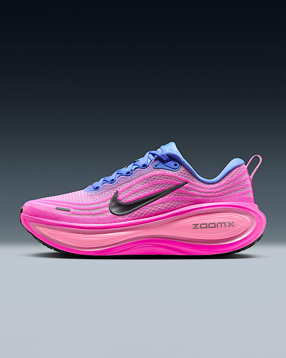 Dámské běžecké silniční boty Nike Vomero Plus - Royal Pulse/Fire Pink/Pink Spell/Metallic Dark Grey