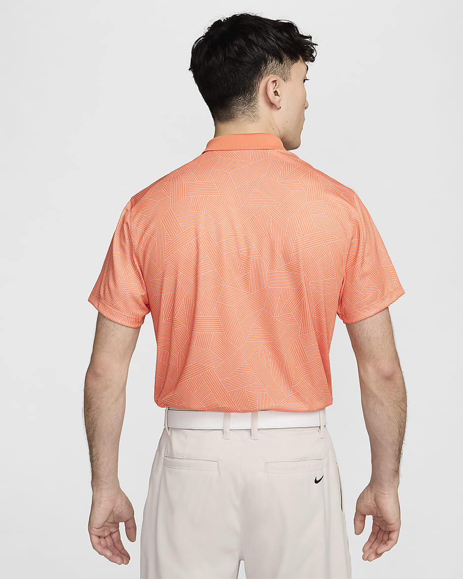 Nike Victory+ Men's Dri-FIT Golf Polo - Orange Trance/Orange Trance/Black