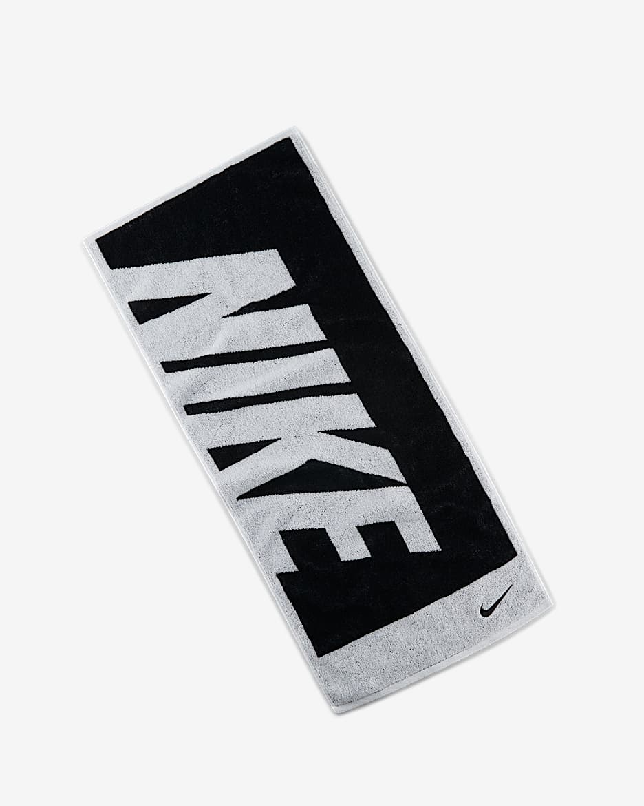 Nike Towel (Medium) - Black/White/Black