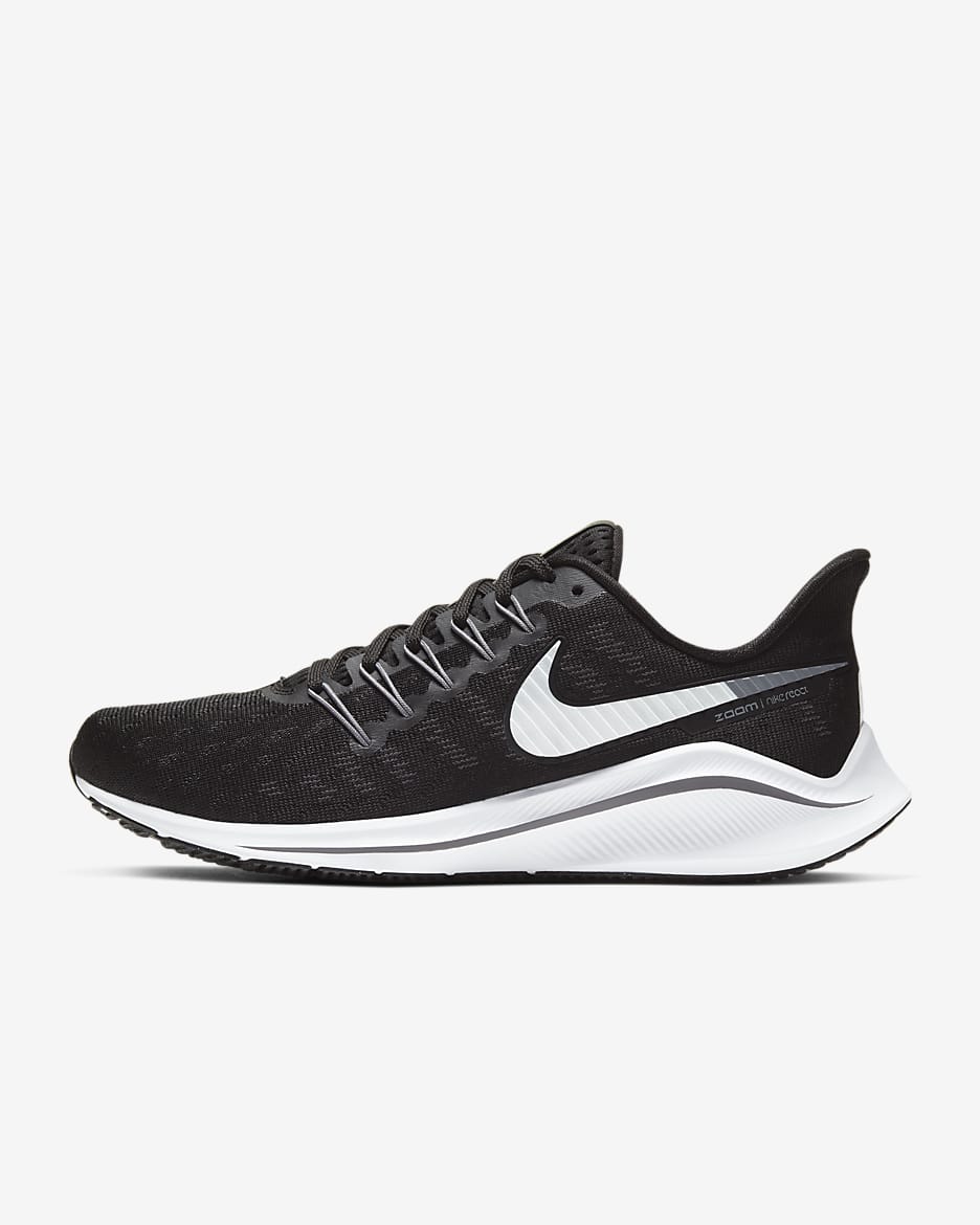 Nike Air Zoom Vomero 14 Women's Running Shoe - Black/Thunder Grey/White