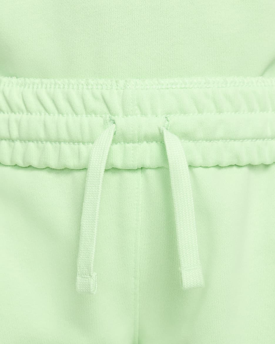 Short en tissu Fleece Dri-FIT Nike Sportswear pour ado (fille) - Vapor Green