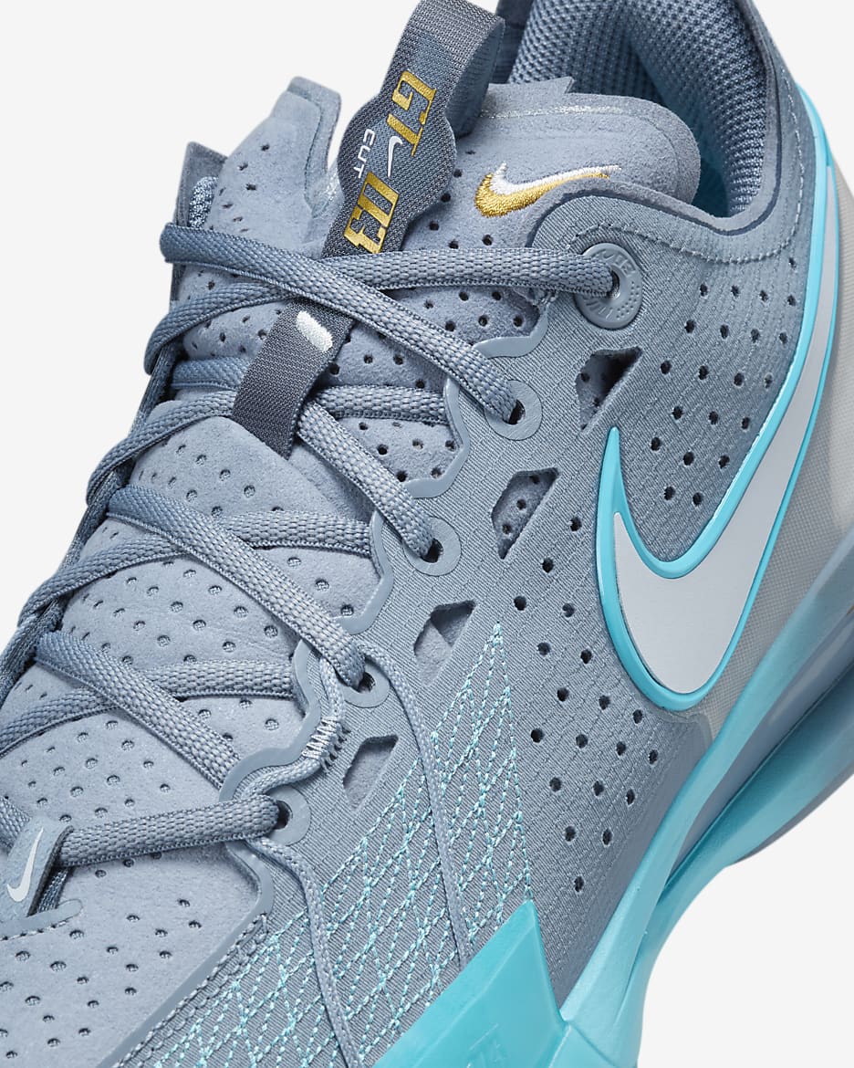 Nike G.T. Cut 3 EP 籃球鞋 - Ashen Slate/Baltic Blue/Metallic Gold/Football Grey