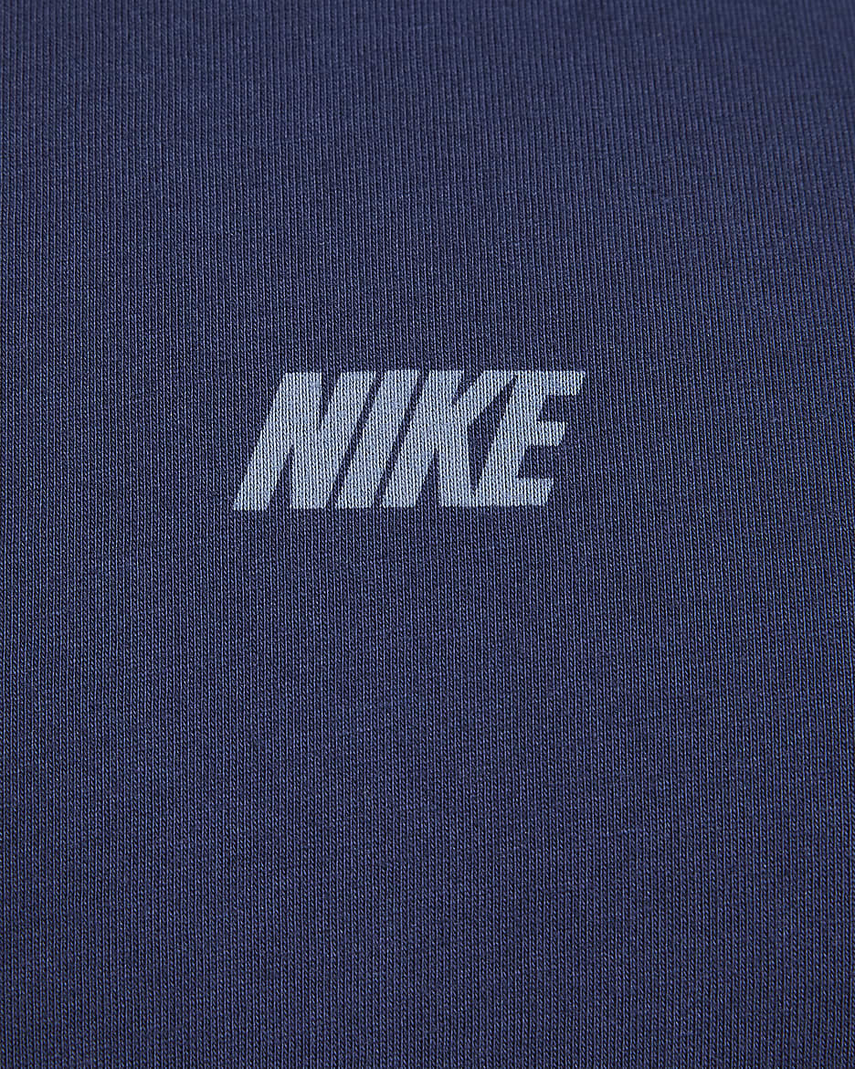 Nike Club Men's Allover Print T-Shirt - Midnight Navy