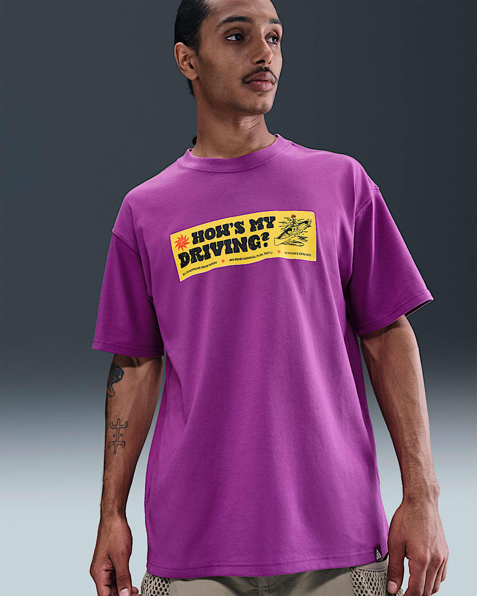T-shirt Nike ACG pour Homme - Bold Berry