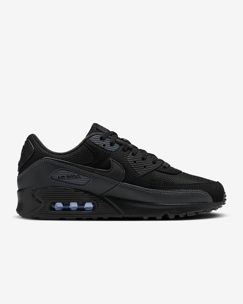 Chaussure Nike Air Max 90 pour homme - Noir/Anthracite