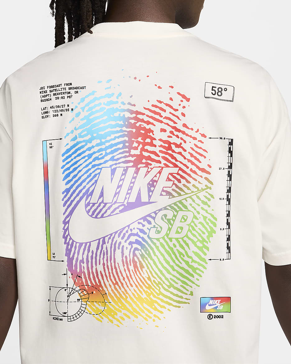 T-shirt de skateboard Nike SB - Sail