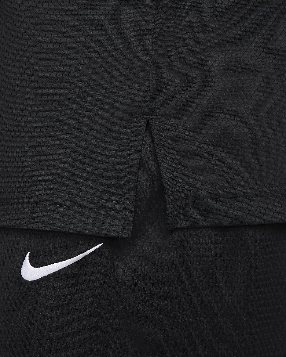 Maillot de basket Dri-FIT Nike DNA pour homme - Noir/Blanc