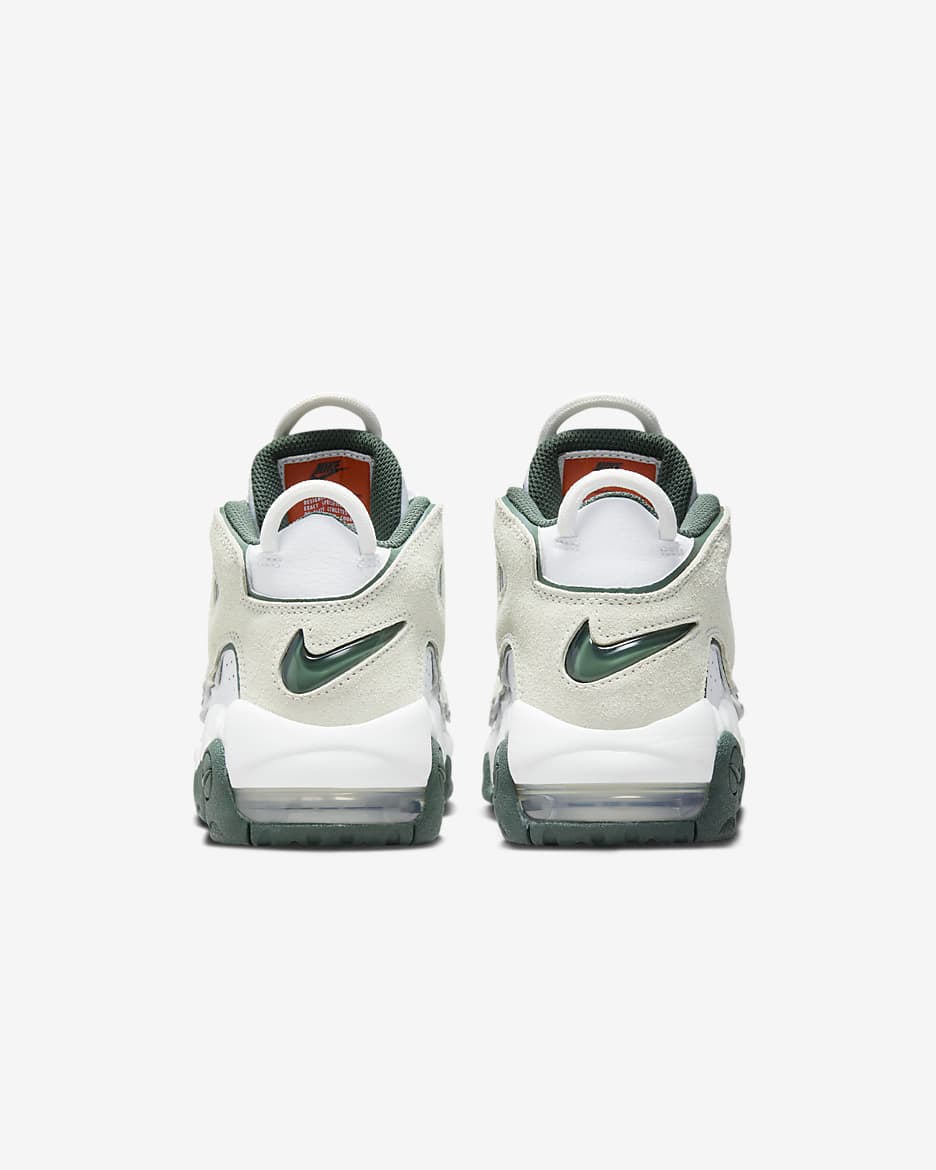 Nike Air More Uptempo Older Kids' Shoes - White/Vintage Green/Summit White/Sea Glass