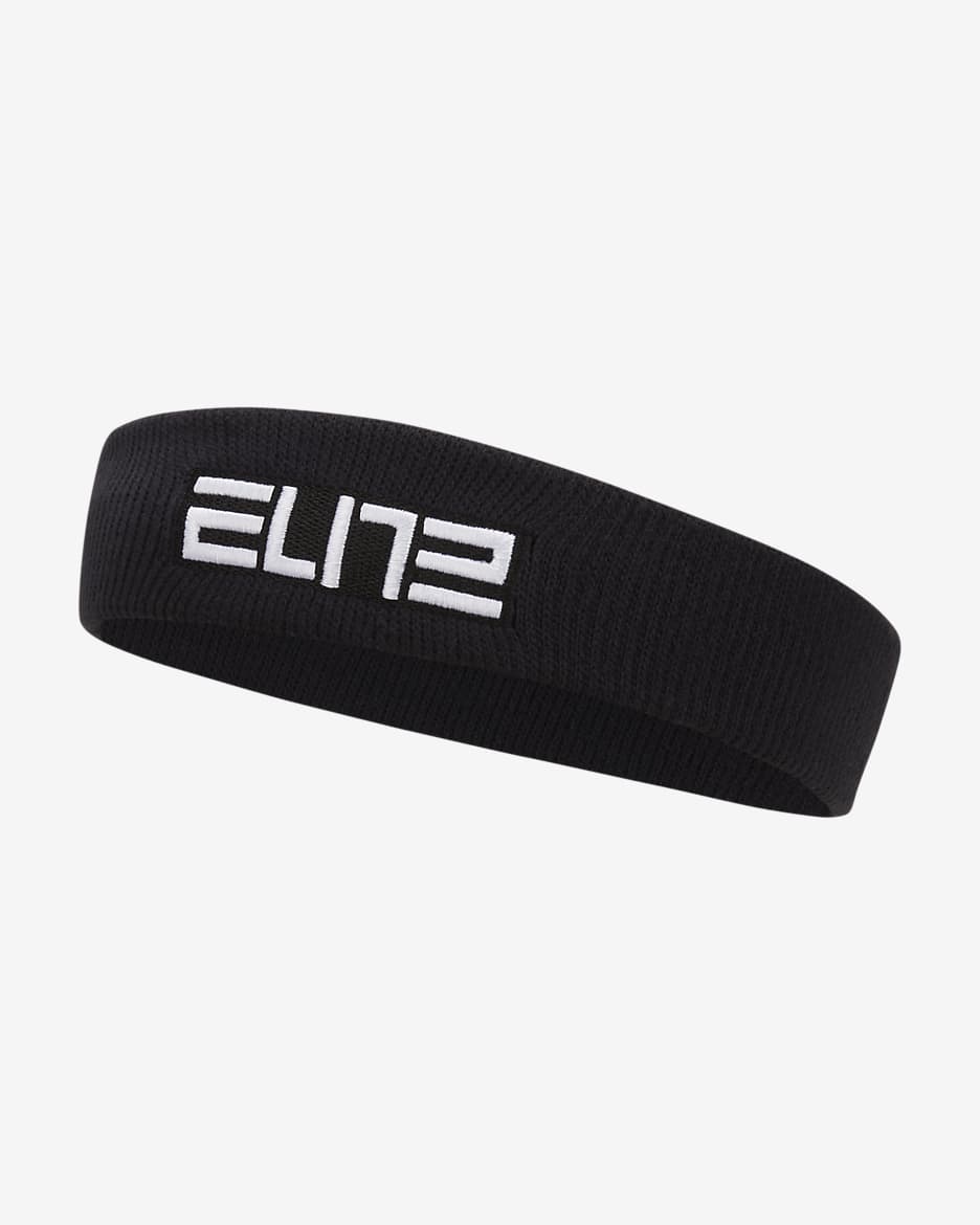 Nike Elite Headband - Black/White